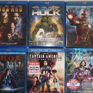 23-Movie Marvel Infinity Saga Complete Blu Ray Collection
